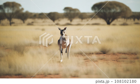 野生のカンガルー 108102180