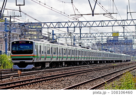 東海道本線　大船ー戸塚　JR東日本　E231系1000番台　S-01編成（国府津） 108106460