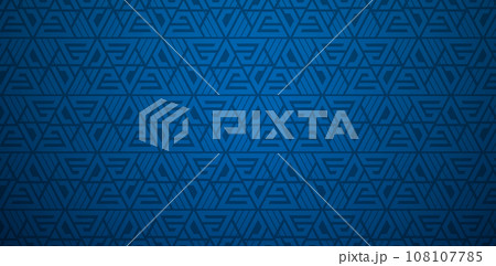 Geometric seamless pattern vector Blue backgrounds for website header, poster signs corporate business, social media post, billboard agency, Digital interfaces, prints design templates materials paper 108107785