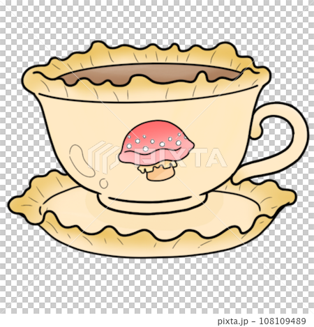 Afternoon tea set cartoon picture Afternoon tea set cartoon picture 108109489