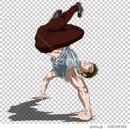 霹靂舞/霹靂插畫“Hello Back” 108109568