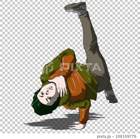 Breakdance/Breaking Illustration "Air Chair" Breakdance/Breaking Illustration "Air Chair" 108109776