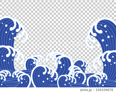 Rough waves background frame Rough waves background frame 108109878