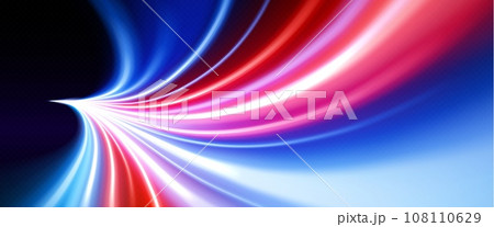 Blur and glow effect of lights when speed race Blur and glow effect of lights when speed race 108110629