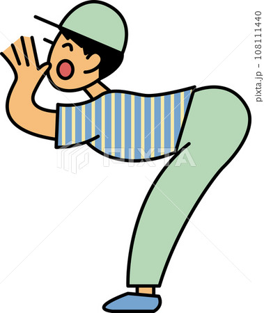 やまびこ さけぶ 男性 少年 やまびこ さけぶ 男性 少年 108111440