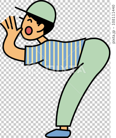 やまびこ さけぶ 男性 少年 やまびこ さけぶ 男性 少年 108111440