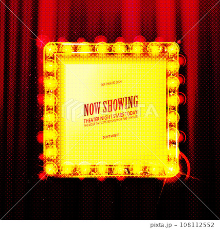 Cnema golden square frame Cnema golden square frame 108112552