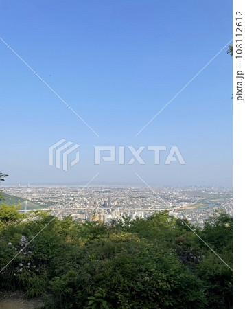 大阪平野　大阪空港　池田　川西　伊丹　宝塚　景色　眺望　 108112612