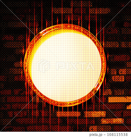 Makeup mirror isolated with gold lights 108115538