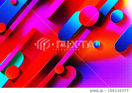 Colorful abstract poster and cover design Colorful abstract poster and cover design 108116377