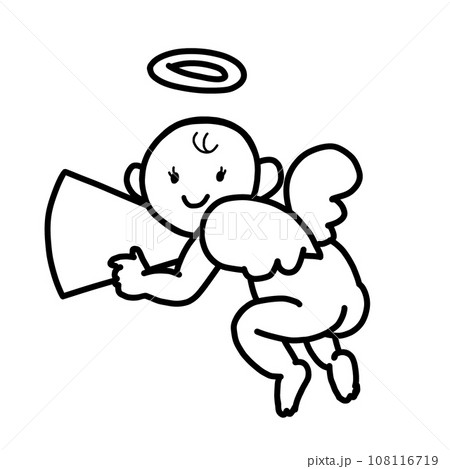 ニッコリ笑う天使 108116719