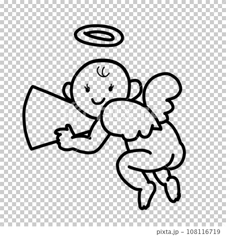 smiling angel 108116719