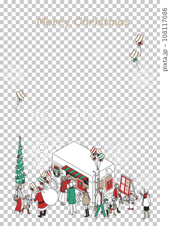 Christmas frame Christmas frame 108117086