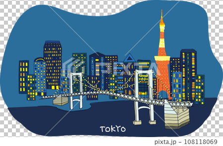 東京夜景 108118069