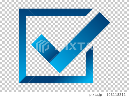 Simple design check mark illustration 108118211