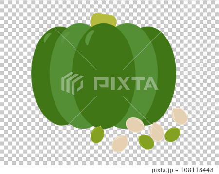 南瓜和南瓜種子圖標 108118448