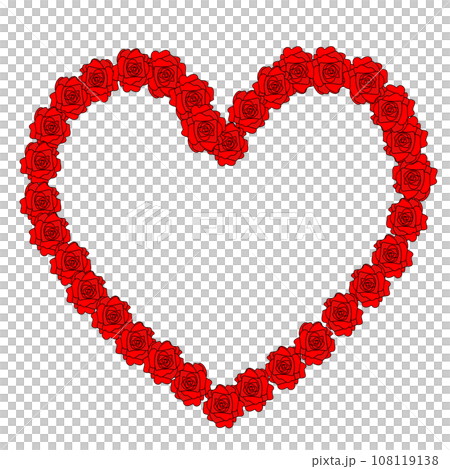 Red rose frame Red rose frame 108119138