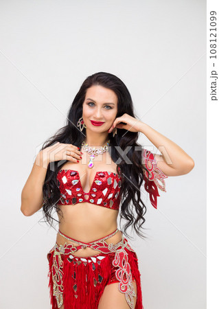 Beautiful image for the performance of oriental national dance 108121099