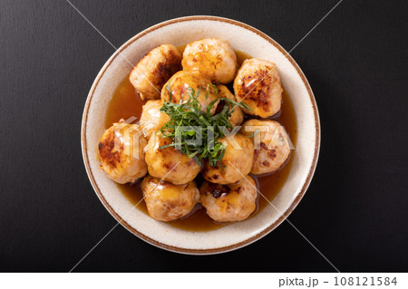 鶏つくねの甘酢あんかけ 108121584