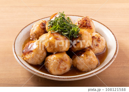 鶏つくねの甘酢あんかけ 108121588