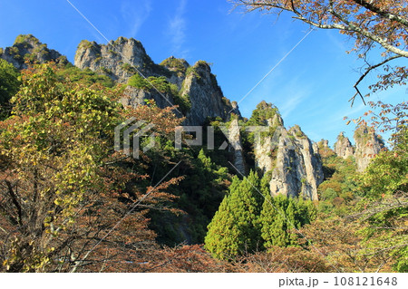 妙義山～日本三大奇景の一つ 108121648