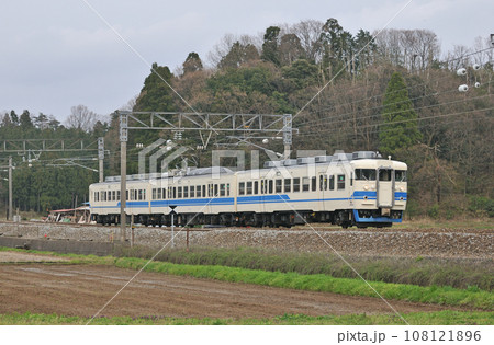 北陸本線　細呂木ー芦原温泉　JR西日本　413系　B02編成（金沢） 108121896