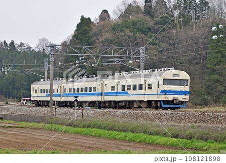 北陸本線　細呂木ー芦原温泉　JR西日本　419系　D04編成（福井） 108121898