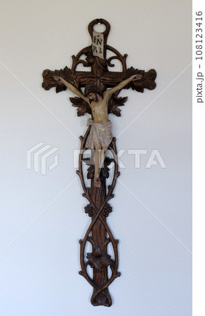 Cross, Convent of the Sisters of St. Cross in Gemunden, Germany Cross, Convent of the Sisters of St. Cross in Gemunden, Germany 108123416