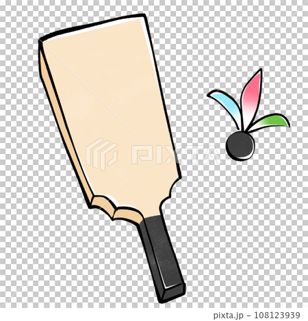 Battledore 和羽毛的插圖 108123939