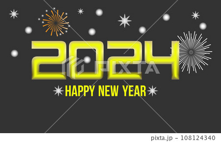 New Year's Eve 2024 Countdown Celebration and Party Concept with Fireworks, Champagne, and Festive Fun. Holiday greeting card, background, banner, card, poster design. New Year's Eve 2024 Countdown Celebration and Party Concept with Fireworks, Champagne, and Festive Fun. Holiday greeting card, background, banner, card, poster design. 108124340