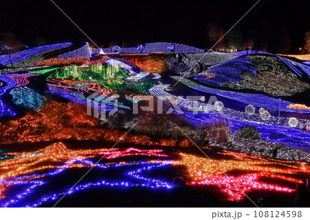 【香川県】冬の国営讃岐まんのう公園 (イルミネーション) 【香川県】冬の国営讃岐まんのう公園 (イルミネーション) 108124598