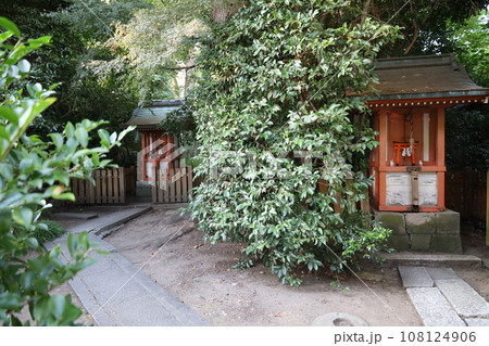 京都市にある蚕ノ社の末社群の風景 京都市にある蚕ノ社の末社群の風景 108124906