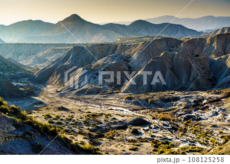 Mountain view. Tabernas desert in Spain Mountain view. Tabernas desert in Spain 108125258