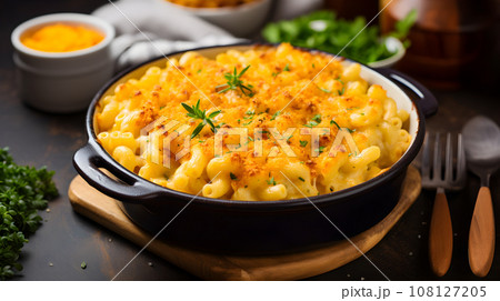 Mac and cheese macaroni pasta 108127205