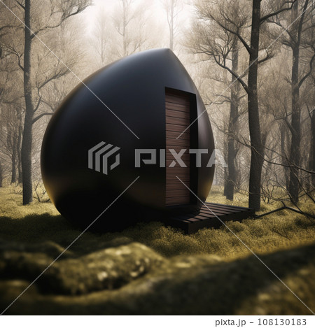 Generative Ai Illustration. Architecture. High quality photo 108130183