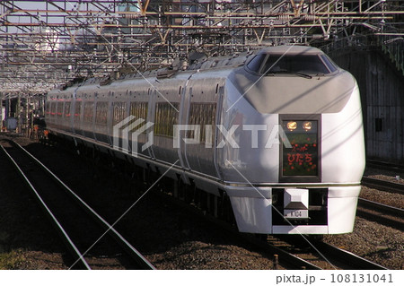 651系 スーパーひたち 11両編成 常磐線：特急スーパーひたち号（651系11両編成）の写真素材 [108131041