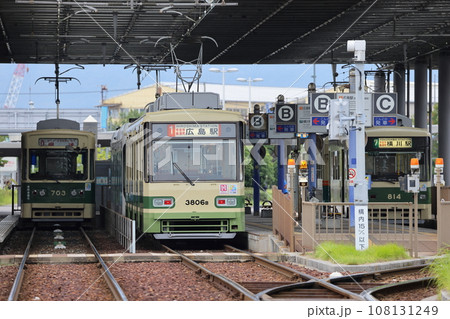広島電鉄 路面電車 37  広島港（宇品） 108131249