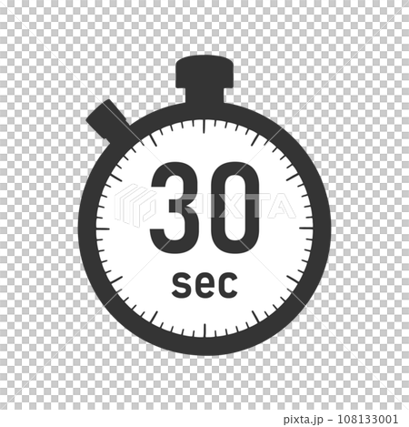 30秒計時器/秒錶插畫素材 30秒計時器/秒錶插畫素材 108133001