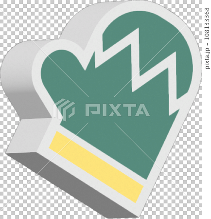 The Christmas 3d icons for holiday concept 108133368