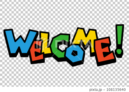 カラフルワード・WELCOME 108135640