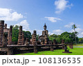 Thailand's UNESCO World Heritage Site, Sukhothai Historical Park, is the location to the Wat Mahathat Temple. 108136535