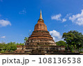 Thailand's UNESCO World Heritage Site, Sukhothai Historical Park, is the location to the Wat Mahathat Temple. 108136538