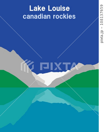 レイクルイーズ　lake　louise　カナディアンロッキー　canadian　rockies　 108137659