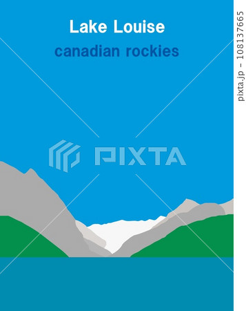 レイクルイーズ　lake　louise　カナディアンロッキー　canadian　rockies　 108137665