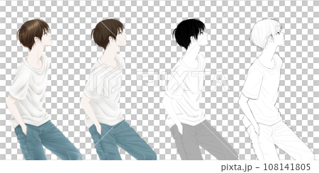 時尚輪廓男孩 時尚輪廓男孩 108141805