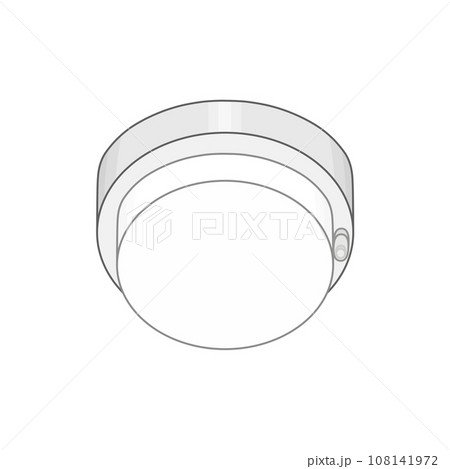 灰色の差動式スポット型熱感知器 108141972