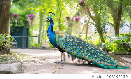 野生のクジャク 108142139