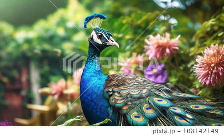 野生のクジャク 108142149