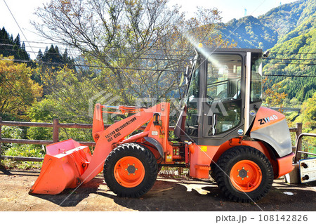除雪車のある風景 除雪車のある風景 108142826
