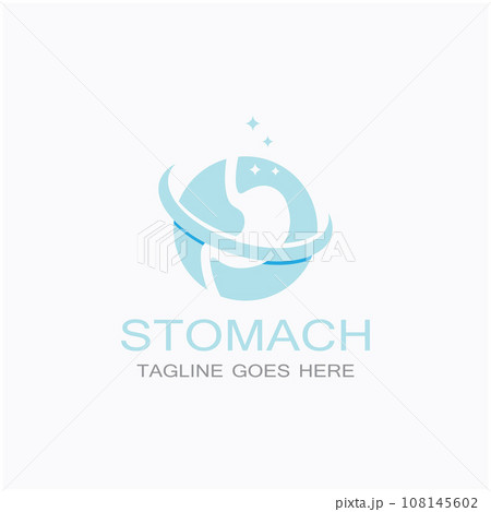 stomach health and stomach care logo design icon vector template stomach health and stomach care logo design icon vector template 108145602